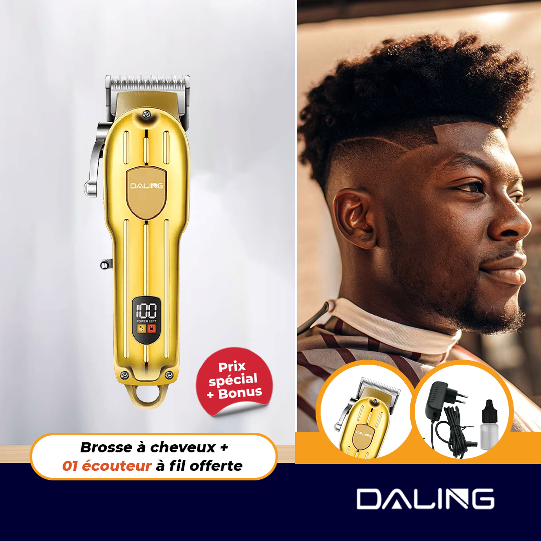 Darling-Tondeuse à cheveux électrique sans fil